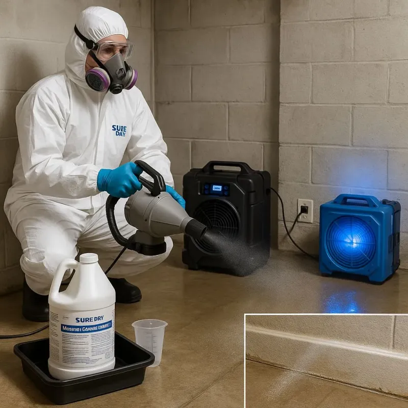 Sanitization and Odor Removal process in Byrdstown, TN