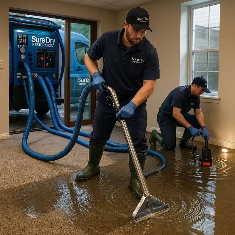 Water Extraction and Removal process in Byrdstown, TN